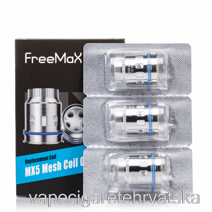 Vape Cigarete Freemax Mx Zamjenske Zavojnice 0.15 Ohm Mx5 Mrežaste Zavojnice